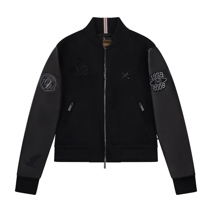 PING ブラックジャケット PING x HIDEOKI - Bomber Jacket